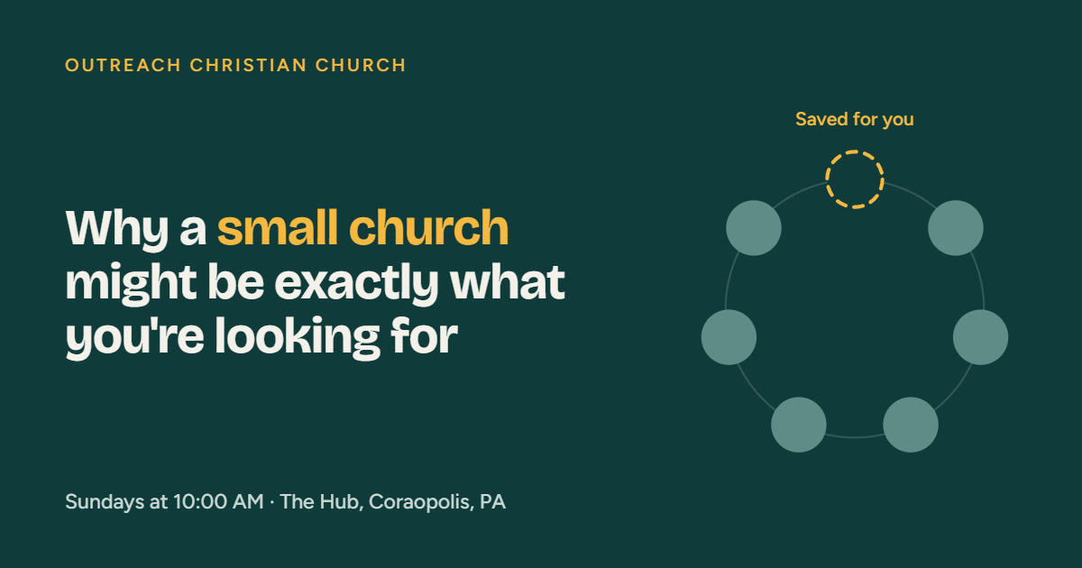 Why a Small Church Might Be Exactly What You're Looking For